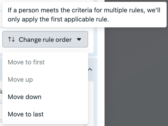 Value rules